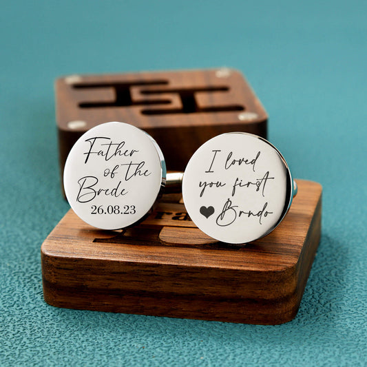 Custom Cufflinks Gift for Father