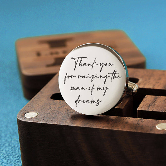 Father of the groom cufflinks gift